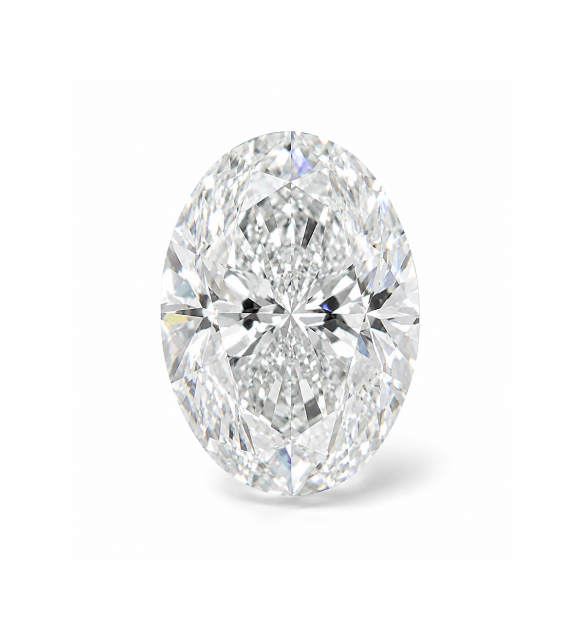 Certified White Diamond Oval 0.30ct