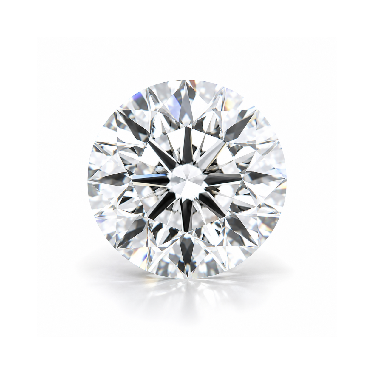 Non Certified White Diamond Round