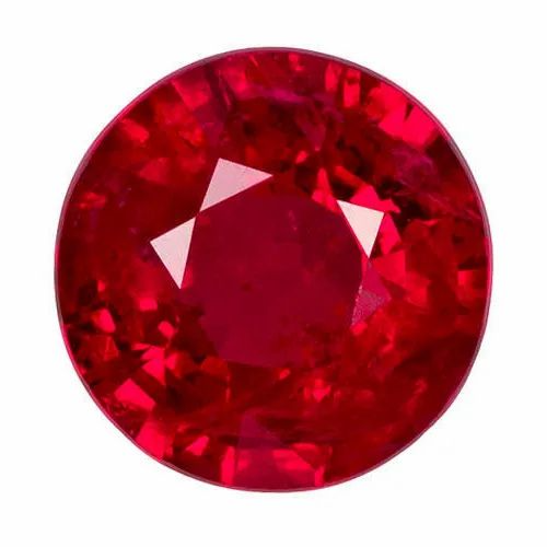 Natural Ruby Round Briliant cut