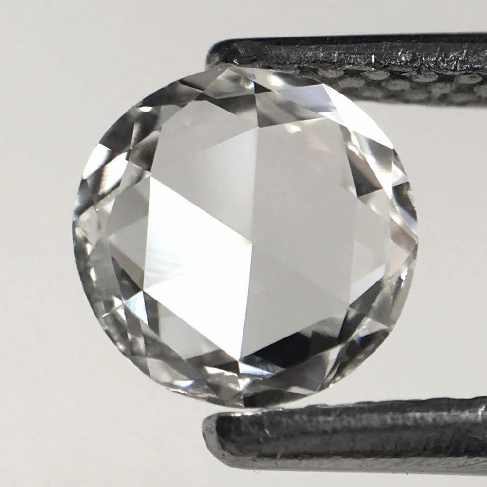 0.41 Ct White Rosecut Diamond