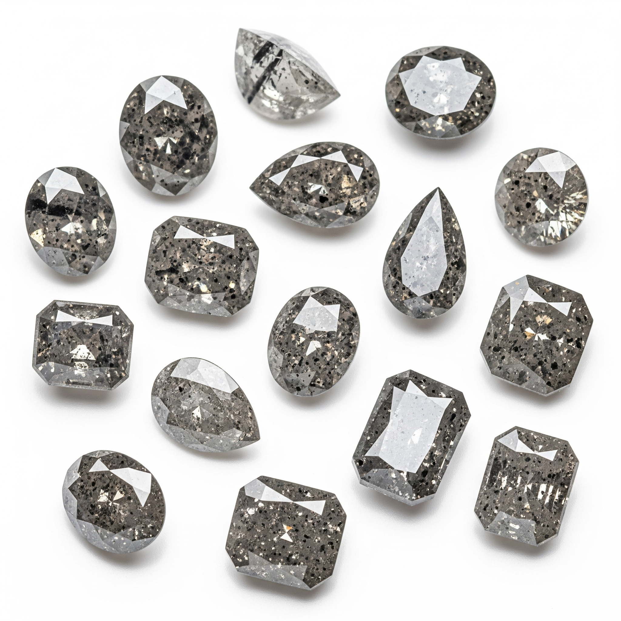Salt and Pepper Diamonds – Glamina