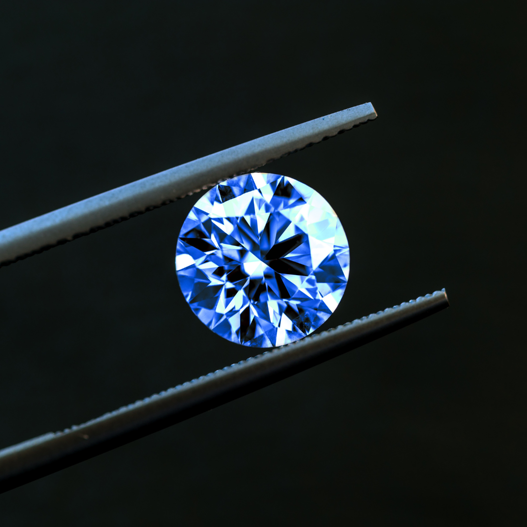 Blue Sapphire Round 2.0mm Gemstone