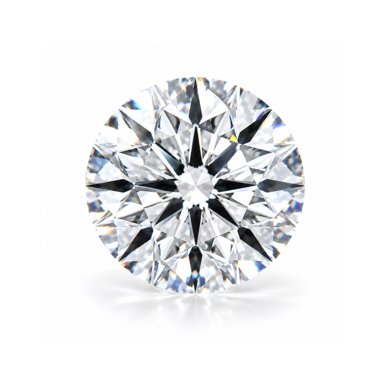 Certified White Diamond Round 1.5 CT