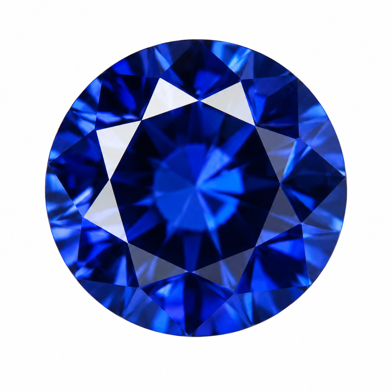 Blue Sapphire Round 2.0mm Gemstone