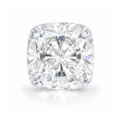 Certified White Diamond Cushion Shape 1.5 CT