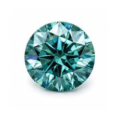 Fancy Greenish Blue Lab Grown Diamond