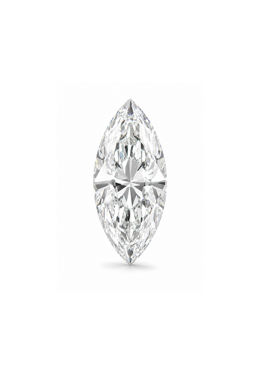 Certified White Diamond Marquise 0.47CT