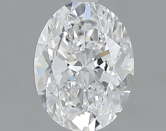Certified White Diamond Oval 0.50ct
