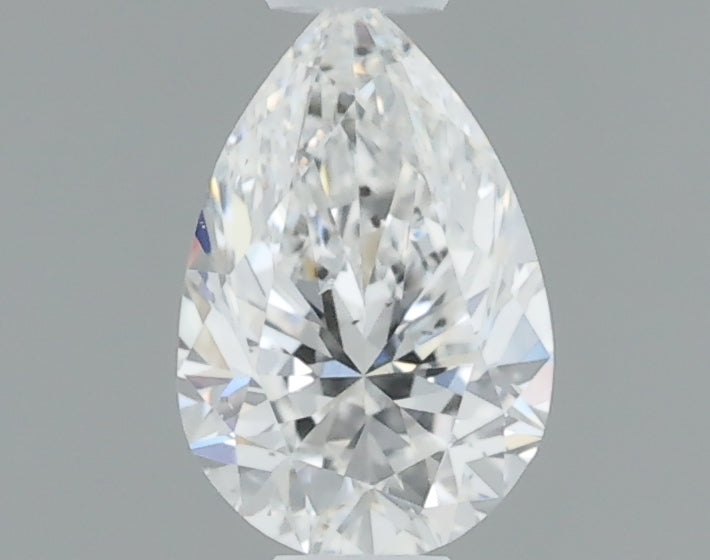 Certified White Diamond Pear 0.40ct