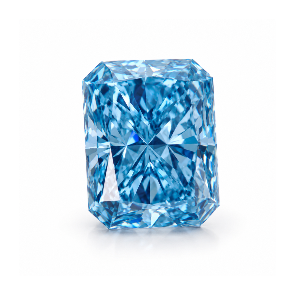 Fancy Vivid Blue Lab Grown Diamond