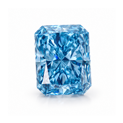 Fancy Vivid Blue Lab Grown Diamond