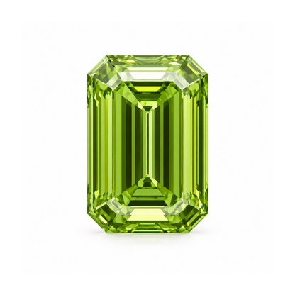 Fancy Vivid Green Lab Grown Diamond