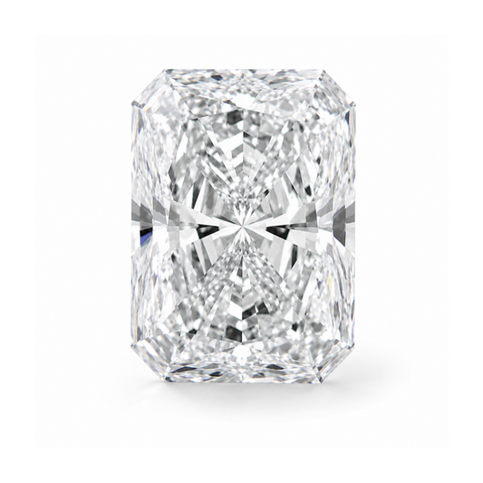 1.5 CT White Radiant Cut Lab Grown Diamond